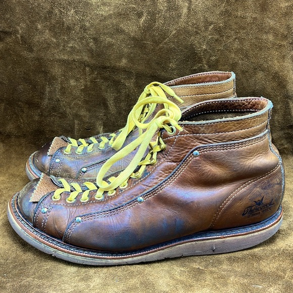 Thorough Good Honey Tone Leather Ankle Boots - Picture 2 of 8